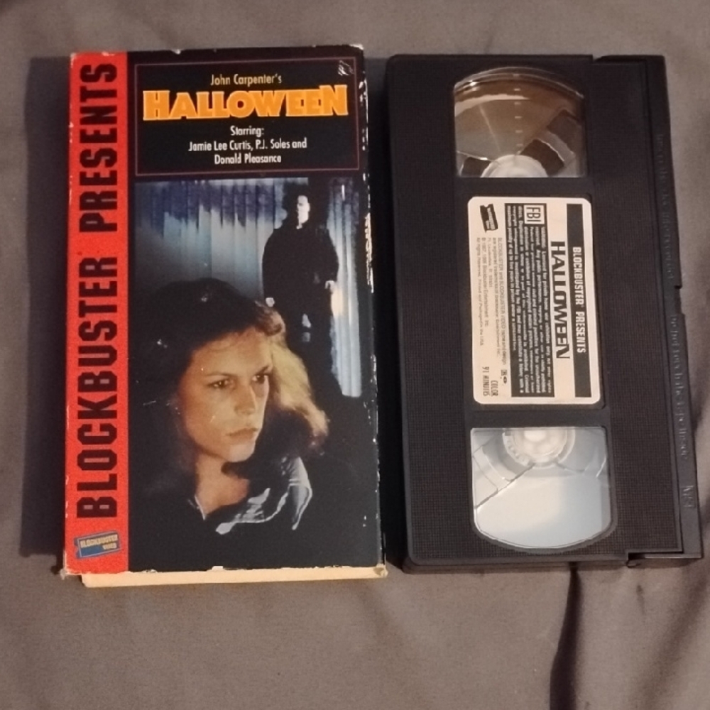 Blockbuster Presents Halloween VHS
